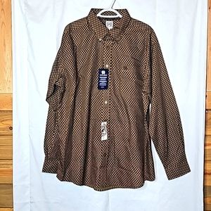 NWT,Cinch long Sleeve western Shirt.